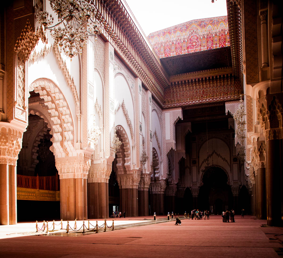 Hassan II Mosque or Grande Mosquée Hassan II, Casablanca, Morocco